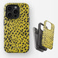 Carcasa Anmial print Leopardo Solar Funda de Doble Capa de Máxima protección