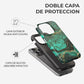 Carcasa Verde Marmol Funda de Doble Capa de Máxima protección