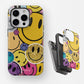 Carcasa Emojis Sparkling Smiles Funda de Doble Capa de Máxima protección