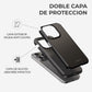 Carcasa Negra Plain Black Funda negra de Doble Capa de Máxima protección