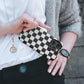 Carcasa Checkerboard Charm Funda de Doble Capa de Máxima protección