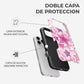 Carcasa Pink Stardust Glow Funda de Doble Capa de Máxima protección