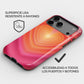 Carcasa Radiant Heart Blaze Funda de Doble Capa de Máxima protección