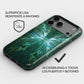 Carcasa Mystic Emerald Flutter Funda de Doble Capa de Máxima protección