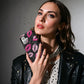 Carcasa Sassy Pink Kisses Funda de Doble Capa de Máxima protección