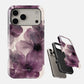 Carcasa Ethereal Purple Blooms Funda de Doble Capa de Máxima protección.