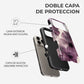 Carcasa Ethereal Purple Blooms Funda de Doble Capa de Máxima protección.
