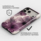 Carcasa Ethereal Purple Blooms Funda de Doble Capa de Máxima protección.