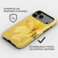 Carcasa Golden Sunset Waves Funda de Doble Capa de Máxima protección.