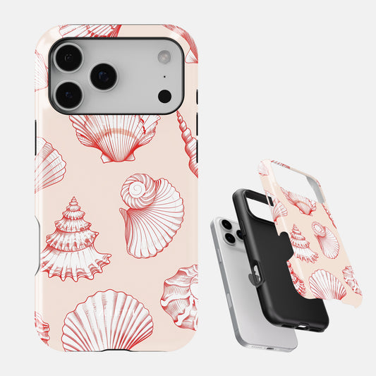 Carcasa Neon Coral Splash Funda de Doble Capa de Máxima protección.