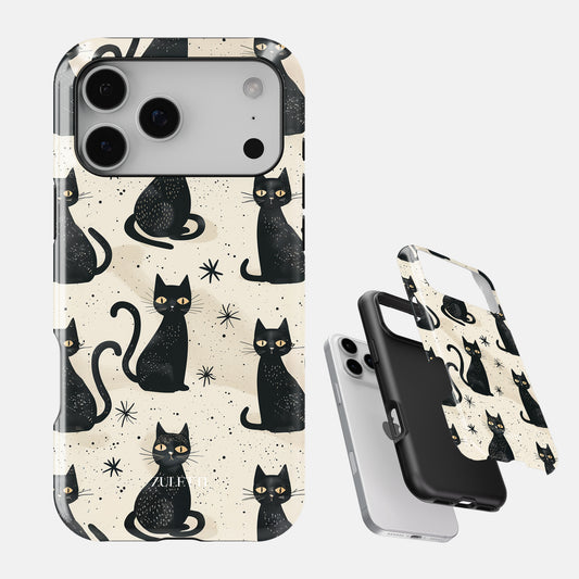 Carcasa Mystic Feline Funda de Doble Capa de Máxima protección.