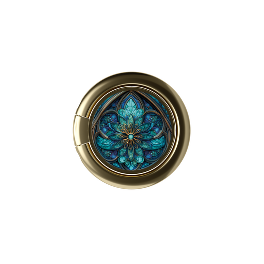 Soporte de anillo para celular Gothic Teal