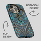 Soporte de anillo para celular Gothic Teal