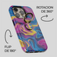 Soporte de anillo para celular Electro Flow
