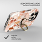 Soporte de anillo para celular Terrazzo Chic