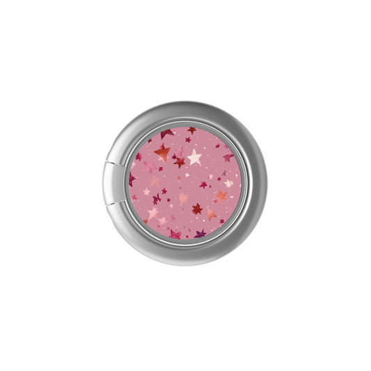 Soporte de anillo para celular Pink Confetti