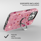 Soporte de anillo para celular Pink Confetti