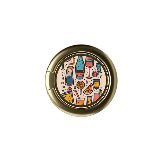 Soporte de anillo para celular Cocktail Pop
