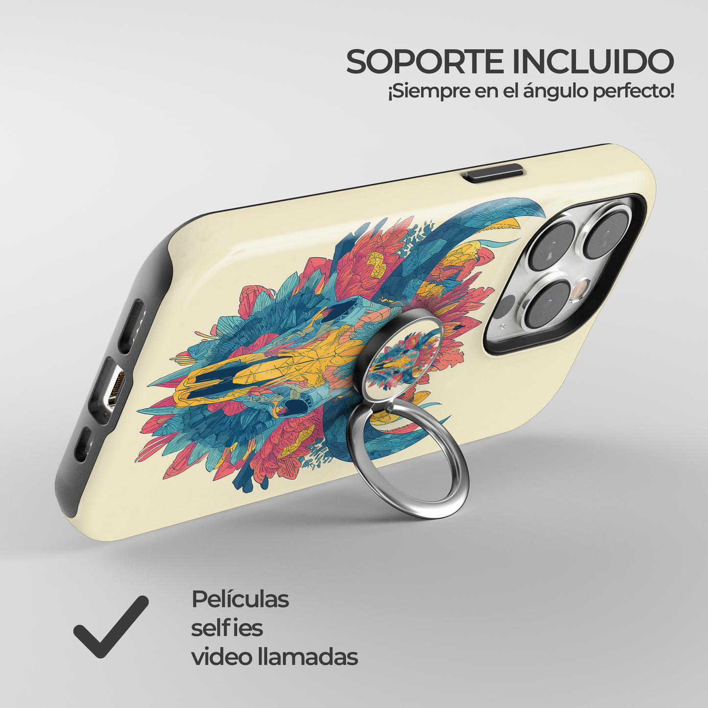 Soporte de anillo para celular Desert Bloom