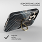 Soporte de anillo para celular Cyborg Wireframe