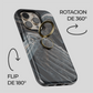 Soporte de anillo para celular Cyborg Wireframe