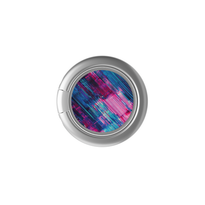 Soporte de anillo para celular Glitch Rave