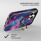 Soporte de anillo para celular Glitch Rave