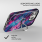 Soporte de anillo para celular Glitch Rave