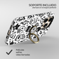 Soporte de anillo para celular Doodle Chaos