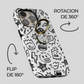 Soporte de anillo para celular Doodle Chaos