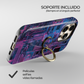 Soporte de anillo para celular Cyber Matrix