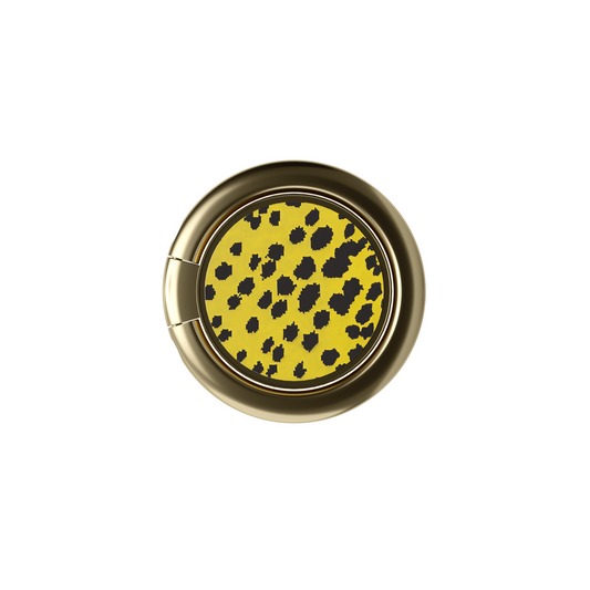 Soporte de anillo para celular Leopardo Solar