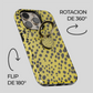 Soporte de anillo para celular Leopardo Solar