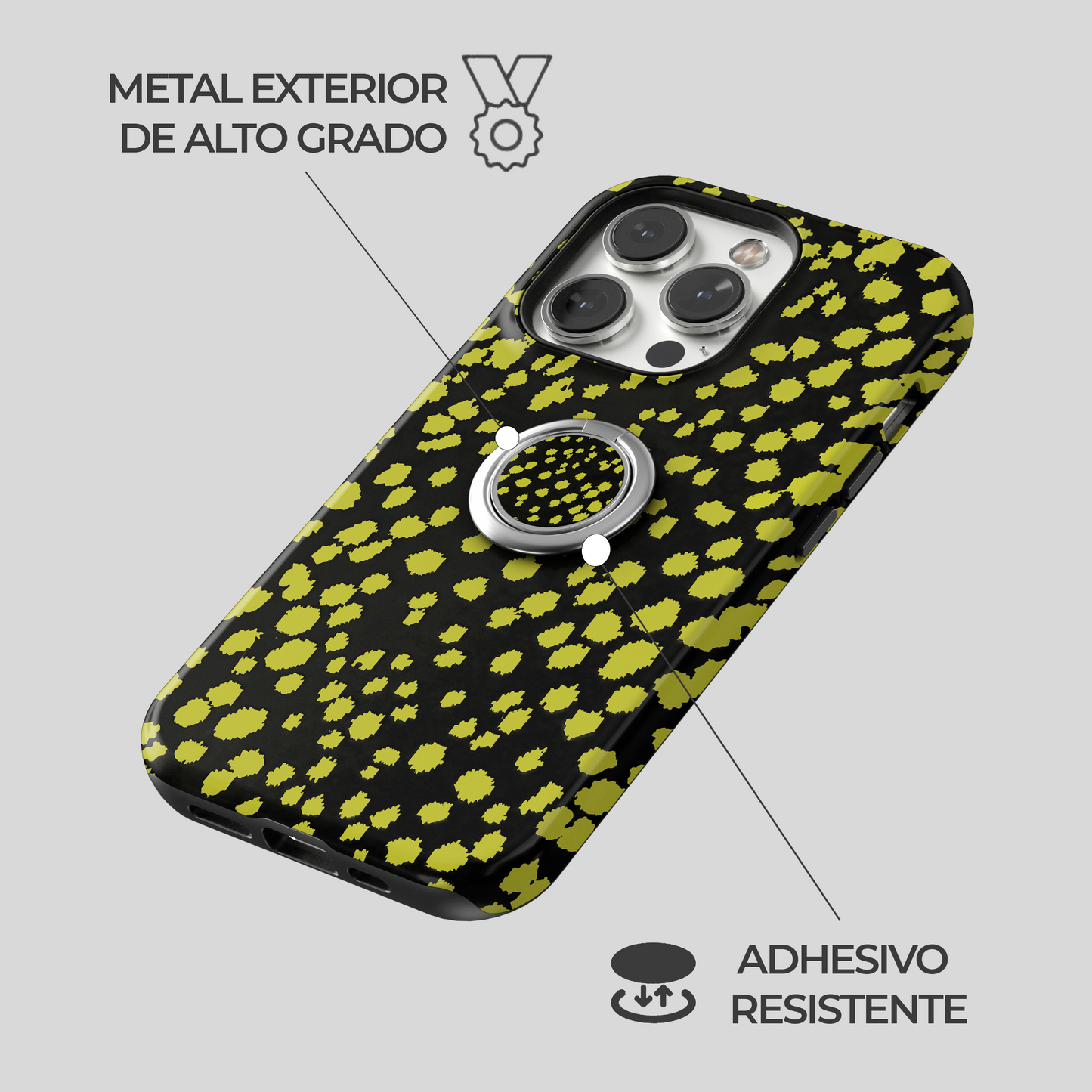 Soporte de anillo para celular Eclipse Solar