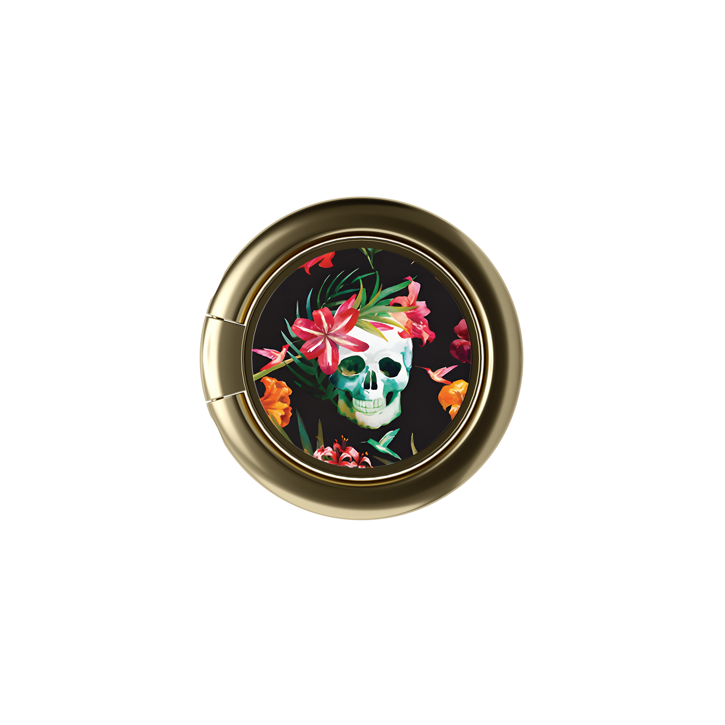 Soporte de anillo para celular Flores de la Oscuridad