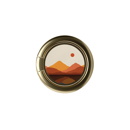 Soporte de anillo para celular Paisaje Serenidad Natural