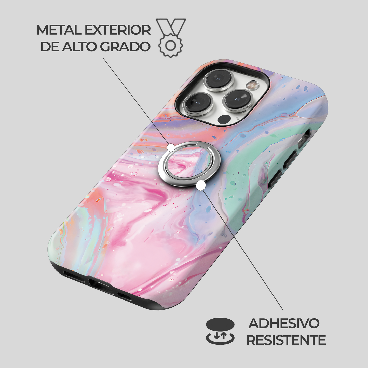 Soporte de anillo para celular Chromatic Elixir