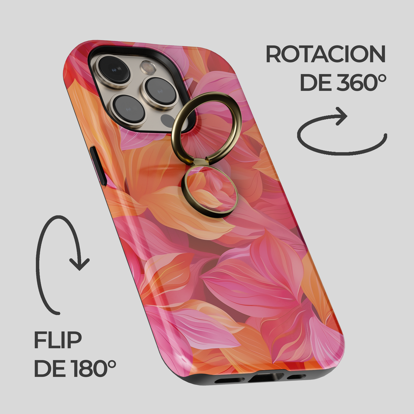 Soporte de anillo para celular Autumn Bloom