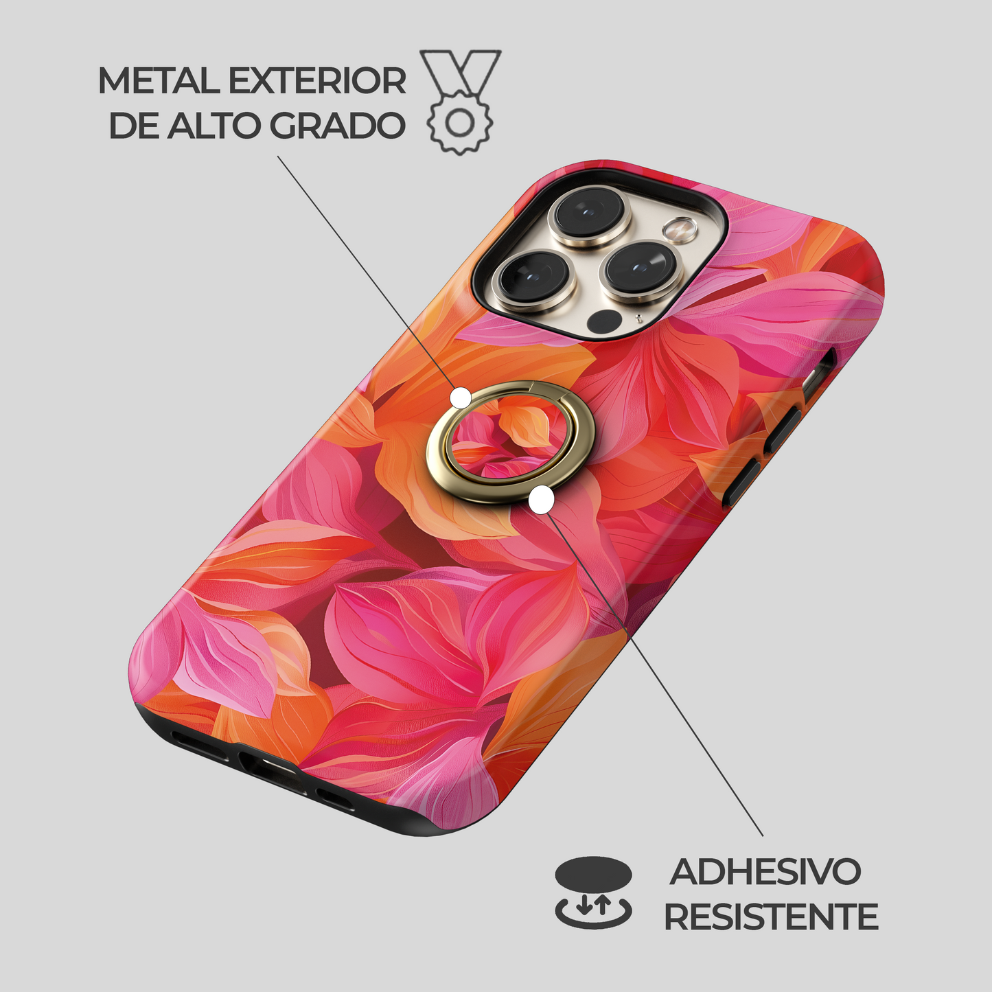 Soporte de anillo para celular Autumn Bloom