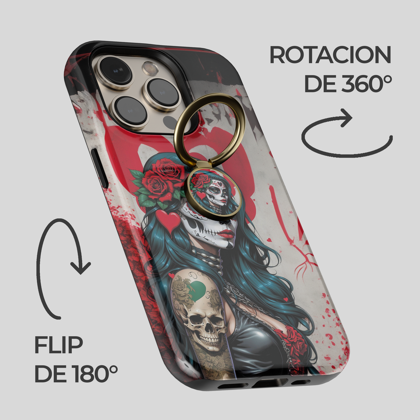 Soporte de anillo para celular Eternal Beauty