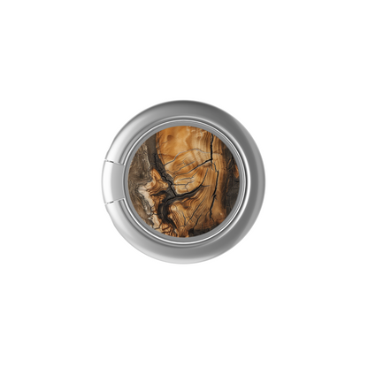 Soporte de anillo para celular Woodcut Elegance