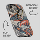 Soporte de anillo para celular Colorful Flight