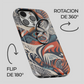 Soporte de anillo para celular Colorful Flight