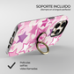 Soporte de anillo para celular Pink Stardust Glow