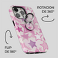 Soporte de anillo para celular Pink Stardust Glow