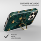 Soporte de anillo para celular Emerald Star Mirage