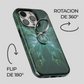 Soporte de anillo para celular Mystic Emerald Flutter