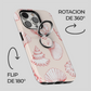 Soporte de anillo para celular Neon Coral Splash