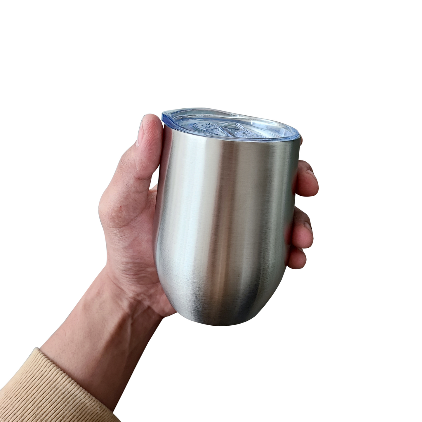 Vaso tazon termico de doble capa de acero inoxidable de 355 ml